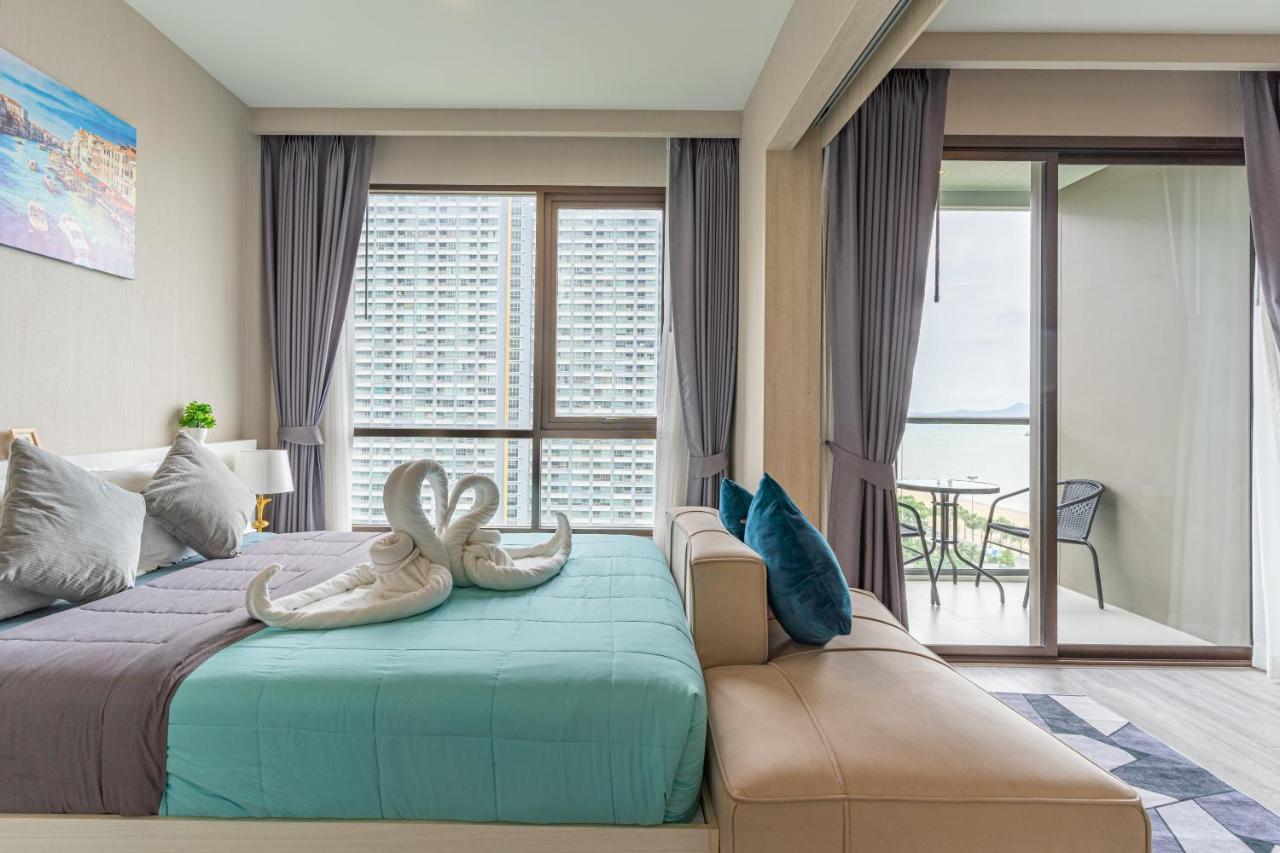 Aeras Beachfront Condominium Jomtien Beach Zewnętrze zdjęcie